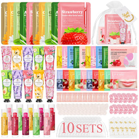 Aottom 100 Pcs Spa Party Favors set for weddings and sleepovers