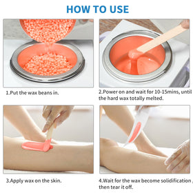 AOWOSA removable pot enables quick cleaning and effortless wax changeovers.