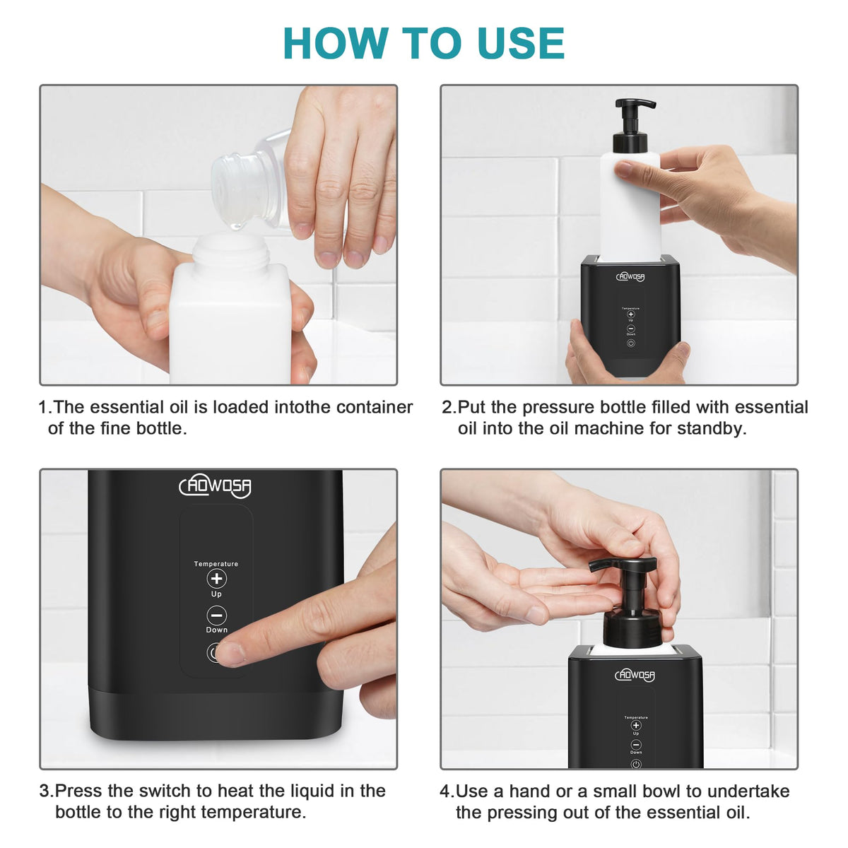 Travel friendly hot foamer design fits home or barber shop use