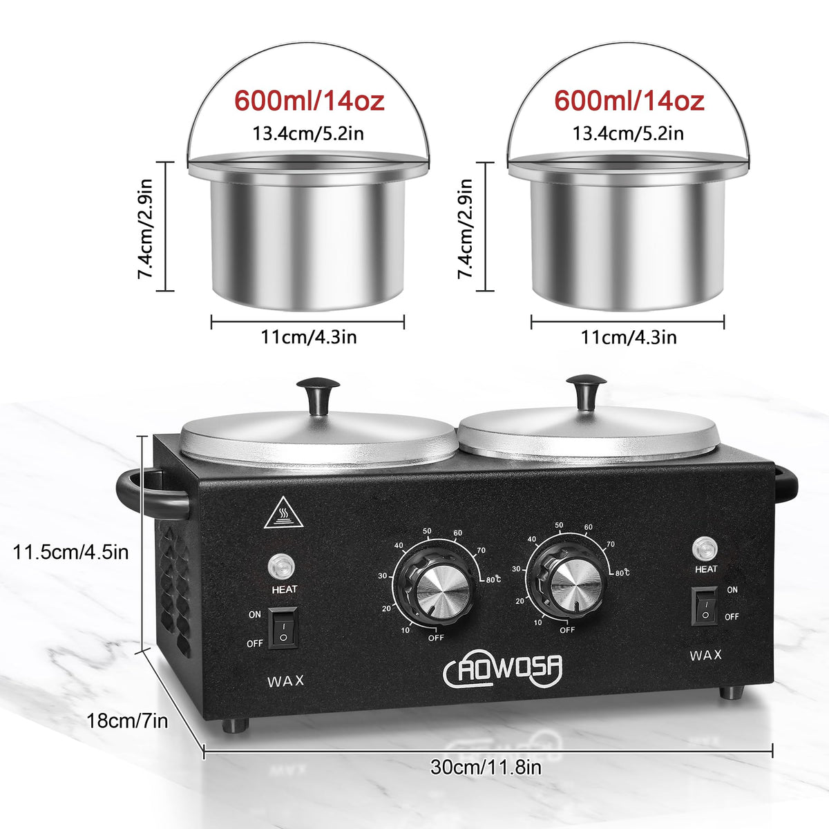 AOWOSA starter kit features 50 sticks and 20 collars.
