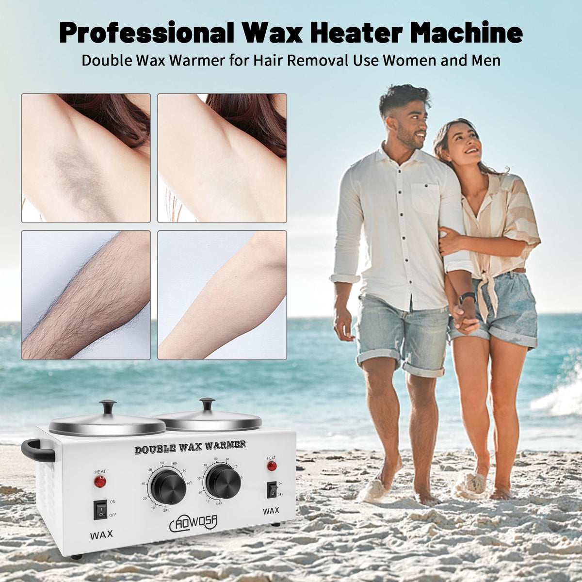 Includes 100 wax sticks for immediate use with the AOWOSA warmer.