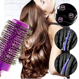 Aozzy 45mm round brush creates soft waves and faster drying.