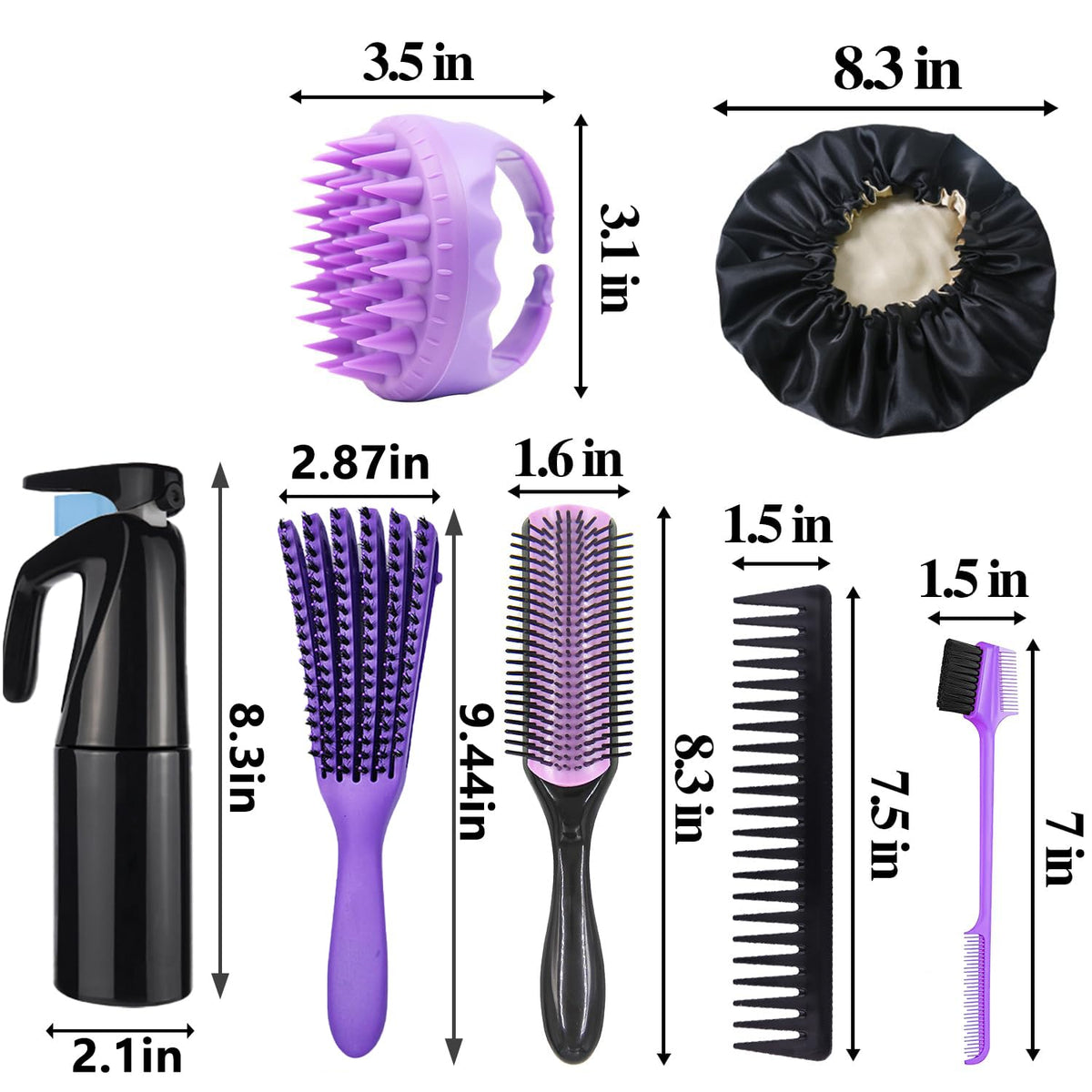 Aozzy alligator hair clips securing sections during styling