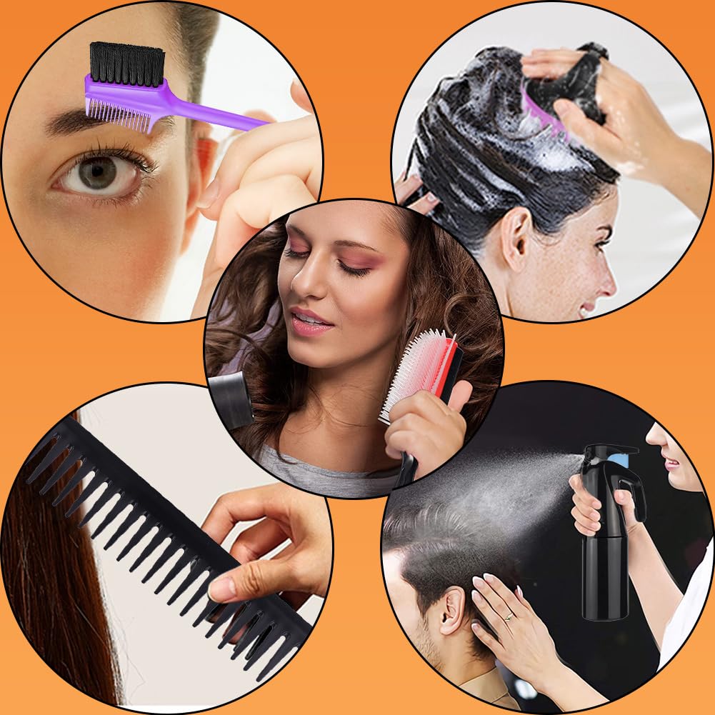Aozzy double-side edge brush defining bangs and hairlines precisely