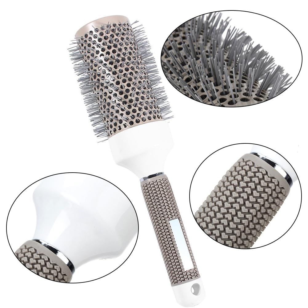 Aozzy round brush 25mm barrel for versatile volume and controlled curls