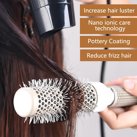 Aozzy round brush 53mm barrel for large-volume styling and faster smoothing