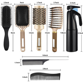 Aozzy tail comb provides precise parting and styling control.