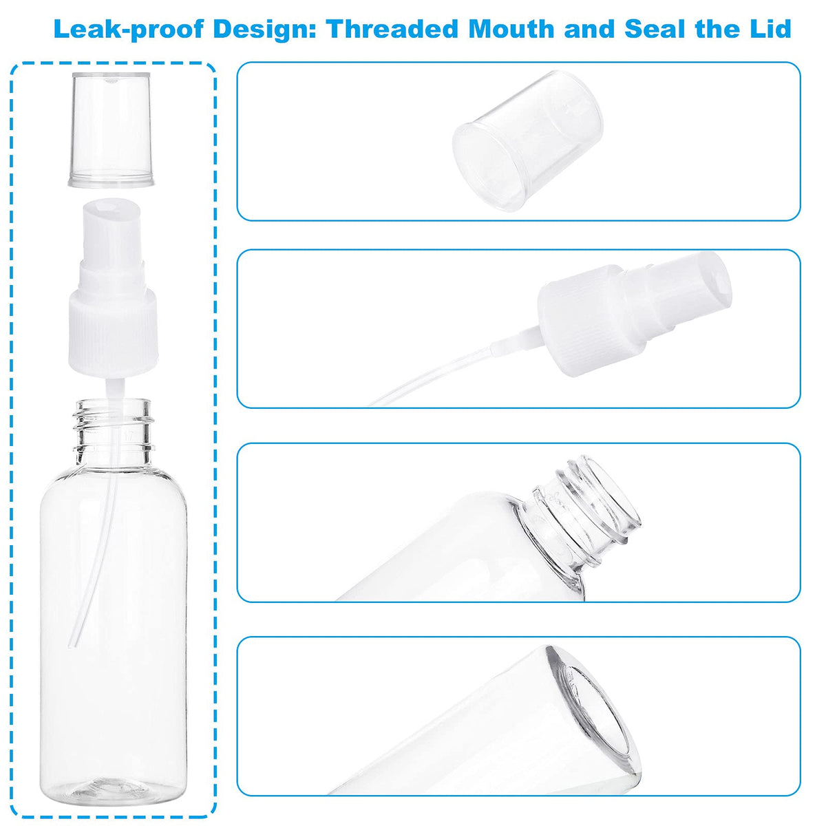 Close-up of nozzle on APACALI bottle for precise spray control.