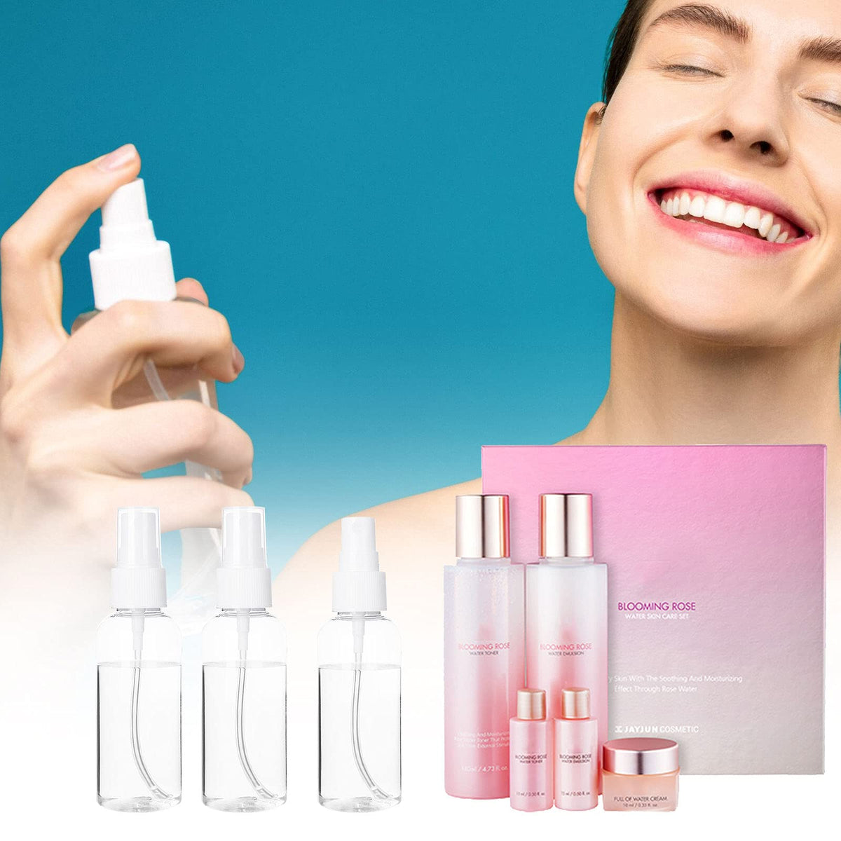 Travel-friendly 2oz size fits purses and toiletry bags.
