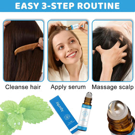 Aparthy travel-size bottle fits into gym bag or purse routine.