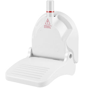 Apaspoil foldable shower foot rest with strong suction grip for safe leg shaving.