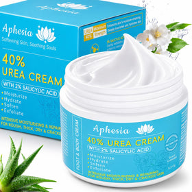 Aphesia Urea Cream 40% for feet – deep hydration for dry heels.