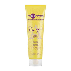 Aphogee Curlific Curl Definer 8oz bottle defines curls with lightweight hold.