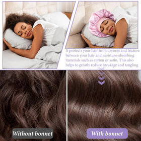 Aphumedc satin bonnet color assortment showing 20 color options