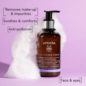 Close-up olive oil drop highlights nourishing olive components in the formula