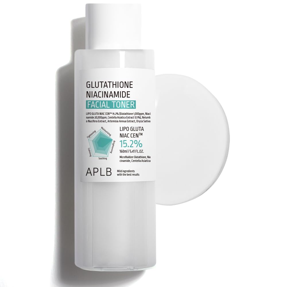 APLB Glutathione Niacinamide Toner bottle for daily brightening routine.
