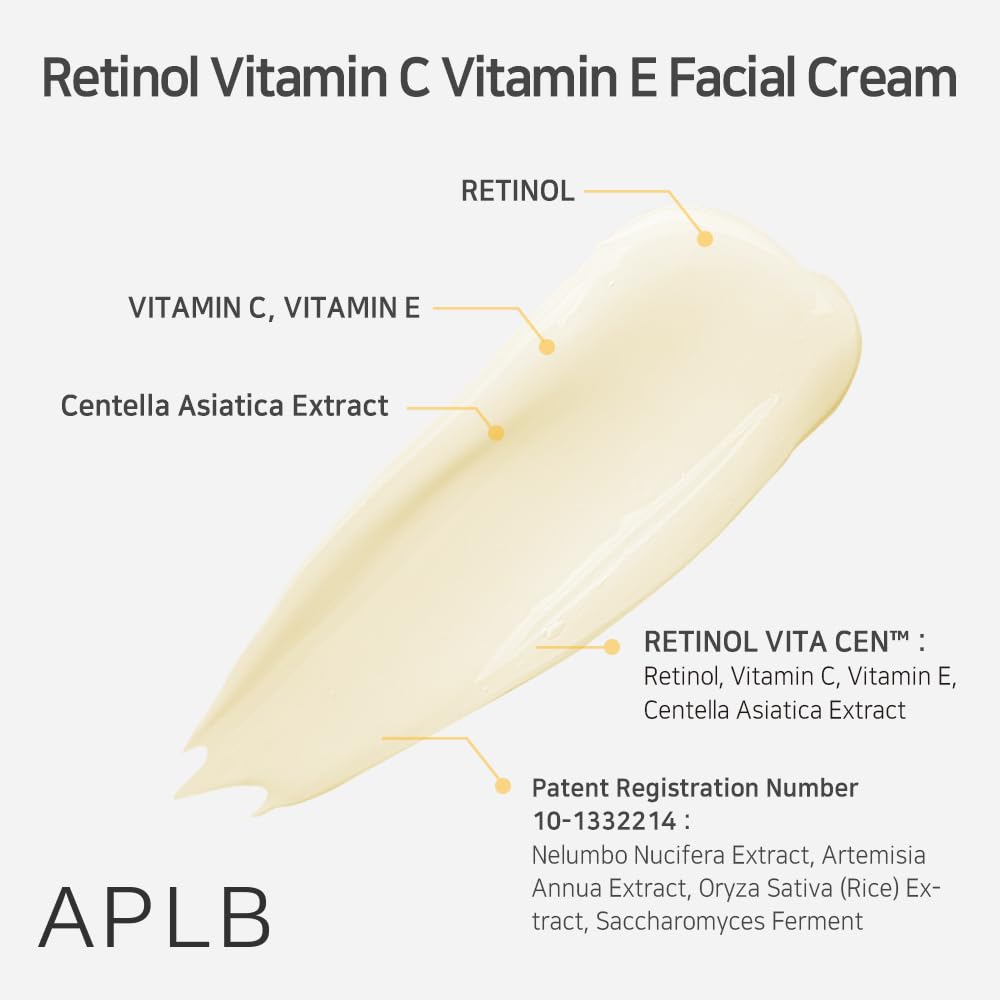 APLB Vita Cen Vitamin E sheen indicates antioxidant protection.