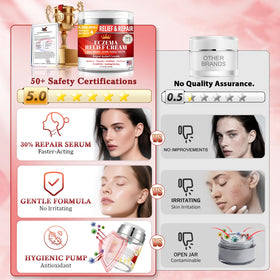 APLEFBE eczema cream airless pump demonstrates controlled dispensing
