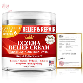 APLEFBE eczema cream packaging highlights gentle formula for all ages