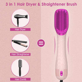 APOKE ceramic-tourmaline tech for shiny, frizz-controlled hair.