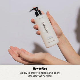 APOTHEKE Canvas fragrance notes showcasing crisp linen and white musk.