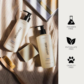 APOTHEKE Canvas hand soap in kitchen and bathroom setup for daily use.