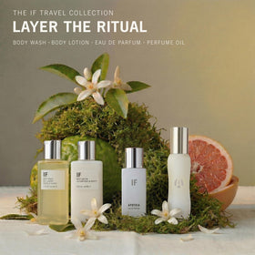 APOTHIA IF fragrance mist being sprayed for a refreshed experience