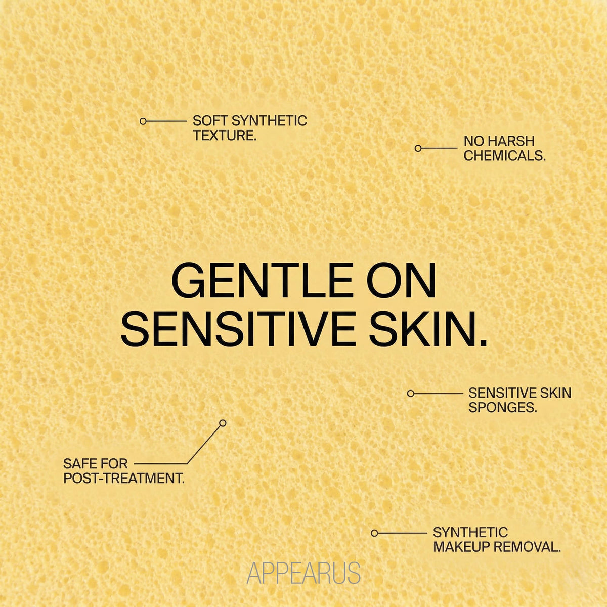 APPEARUS compressed facial sponges ready for high-volume salon use.