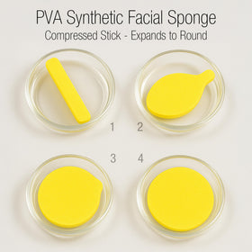 APPEARUS compressed facial sponges designed for single-use protocols.