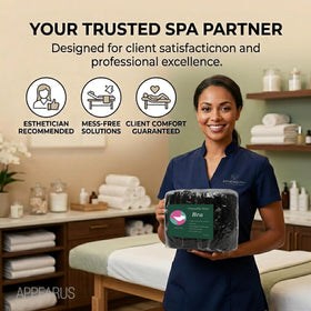 APPEARUS individually wrapped tops ensure freshness for every appointment.