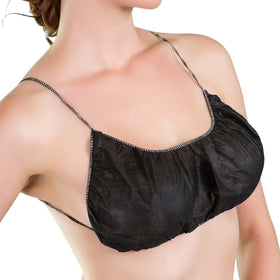 APPEARUS disposable spa bras with backless design offer discreet coverage during body treatments.
