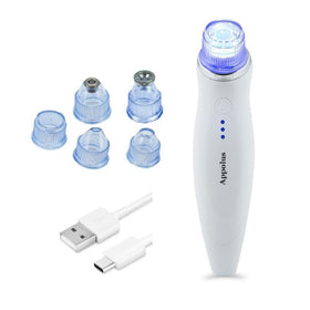 Appolus 3-in-1 device front view for at-home skin refresh and compact storage
