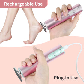 APRELM 900rpm motor enables quick, efficient exfoliation.