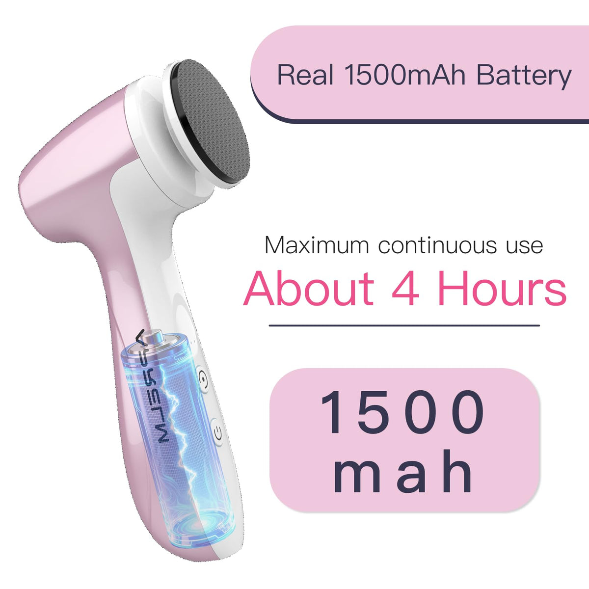 APRELM Battery indicator view highlights cordless convenience and on-demand power.