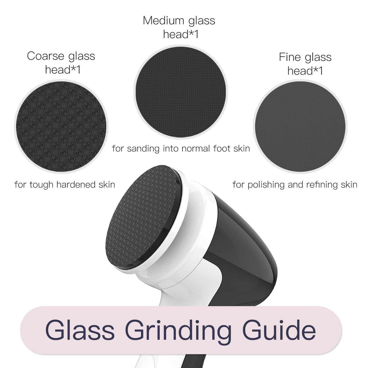 APRELM ergonomic grip on foot file boosts control during use