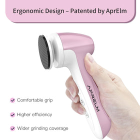 APRELM Glass Head Medium refines hard skin for smoother feet.