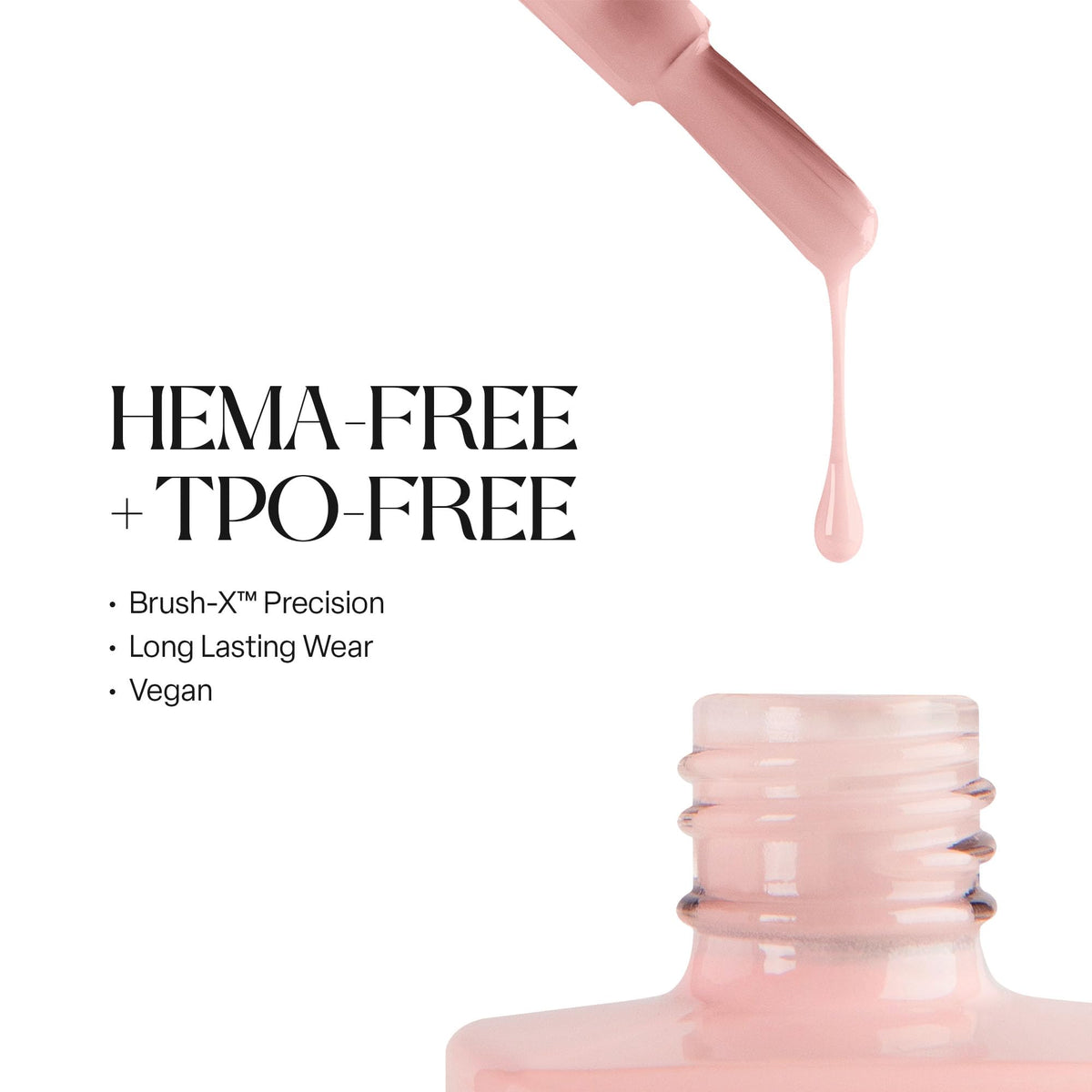 Dense Brush-X brush from APRÉS Gel Color Trio enables precise application