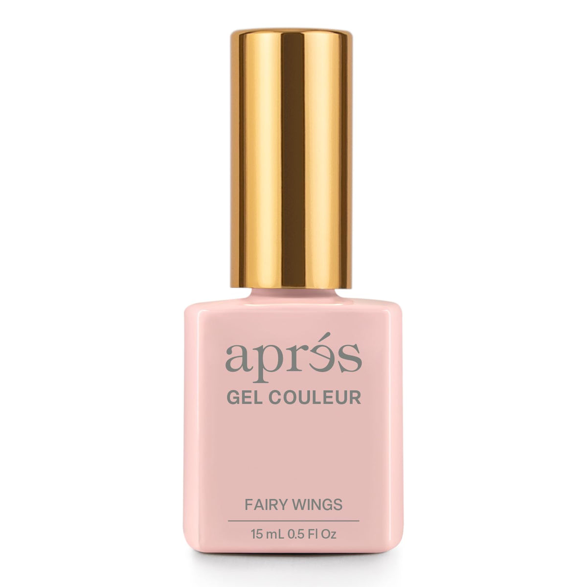 Top coat bottle in APRÉS Gel Color Trio ensures a shiny, non-wipe finish