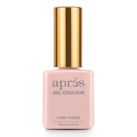 Top coat bottle in APRÉS Gel Color Trio ensures a shiny, non-wipe finish
