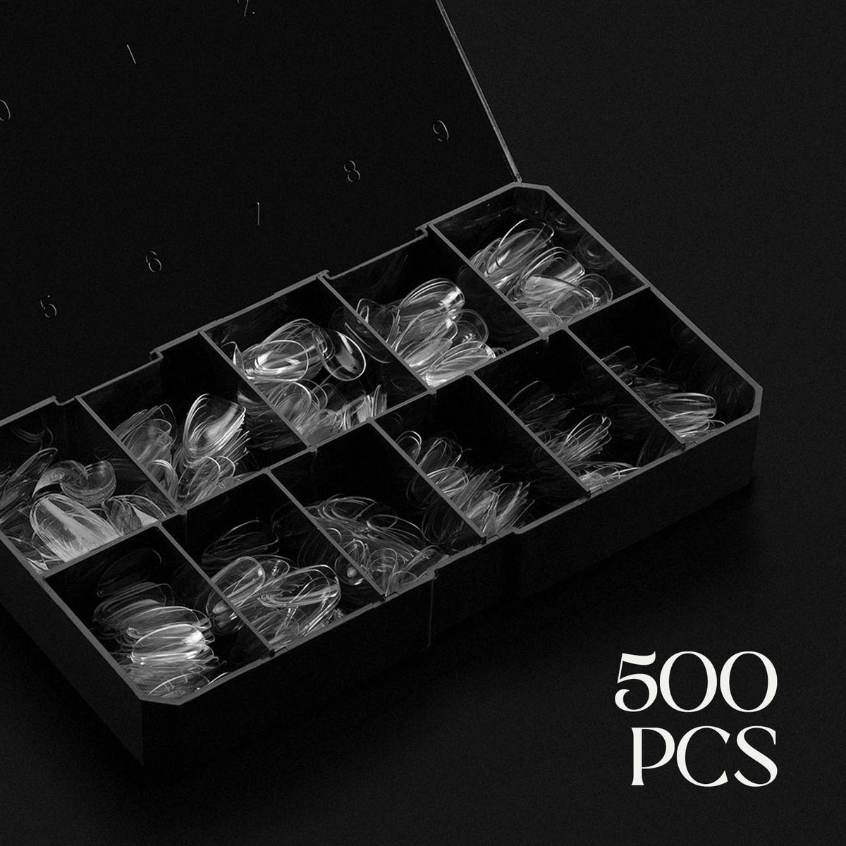 APRES Gel-X tips open box view highlighting packaging and quality