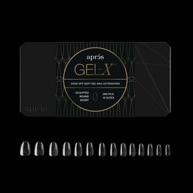 APRÉS Gel-X half sizes included for faster, precise fittings
