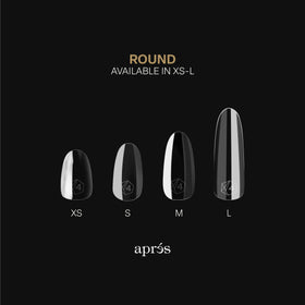 APRES Gel-X Natural vs Sculpted for various nail looks.