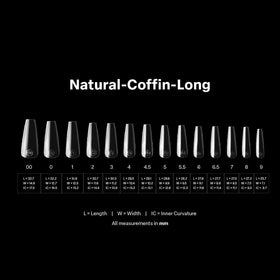 APRES Gel-X thicker-free-edge tips provide added strength with a natural look.