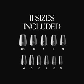APRÉS Gel-X sculpted coffin short tip for professional use