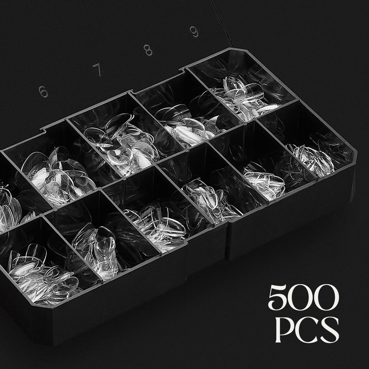 APRES Gel-X tips inside packaging view for quick professional-ready application.