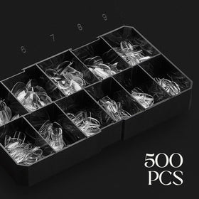 APRES Gel-X tips inside packaging view for quick professional-ready application.