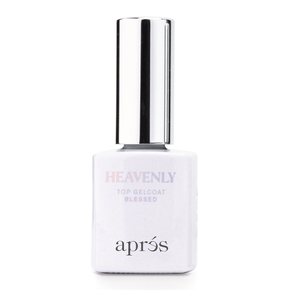 APRES Heavenly Top Gelcoat cherub pink-red shade swatch for chic manicure