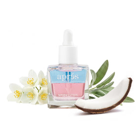 APRÉS Apres Light & Shadow Cuticle Serum bottle highlights nourishing oils for healthy-looking cuticles.