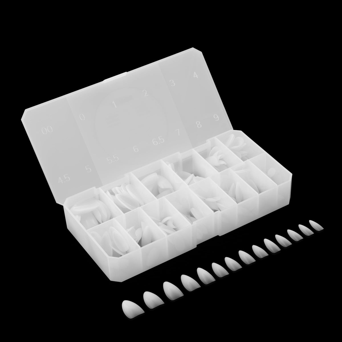 APRÉS Ombre Gel-X shapes: Almond, Coffin, Round, Square for versatile looks