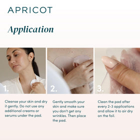 APRICOT LIBERTE DECOLLETE packaging image highlights reusable design
